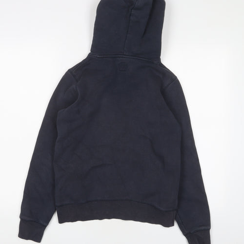 Jack Wills Womens Blue Cotton Pullover Hoodie Size 6 Pullover