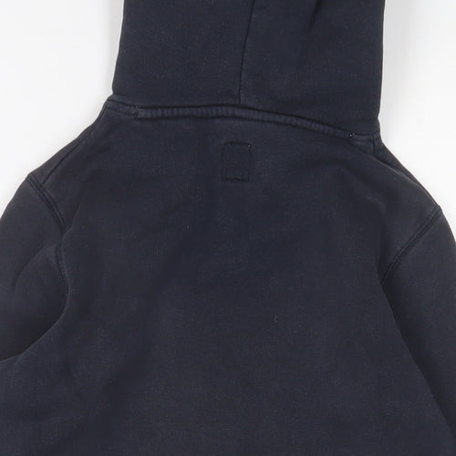 Jack Wills Womens Blue Cotton Pullover Hoodie Size 6 Pullover