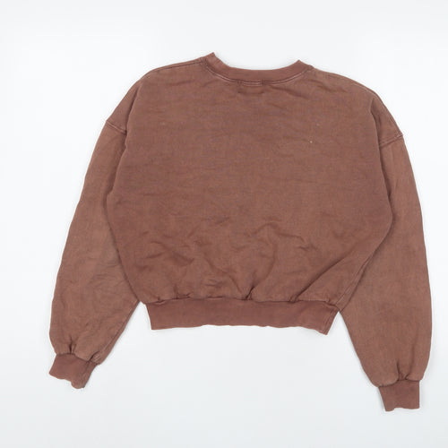 Ocean Pacific Womens Pink Cotton Pullover Sweatshirt Size XS Pullover