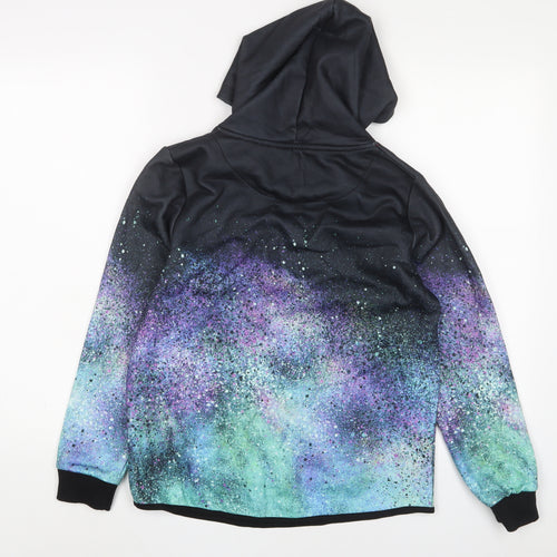 DFND Boys Blue Polyester Pullover Hoodie Size 13-14 Years Zip