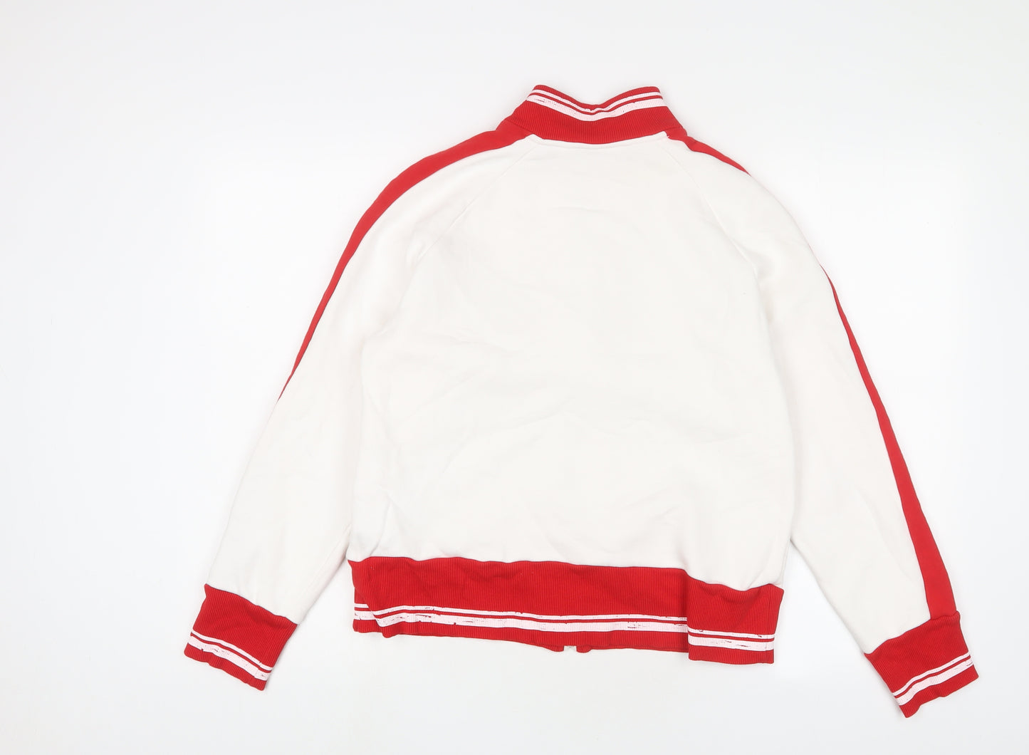Lotto Girls Red Cotton Full Zip Sweatshirt Size 15-16 Years Zip