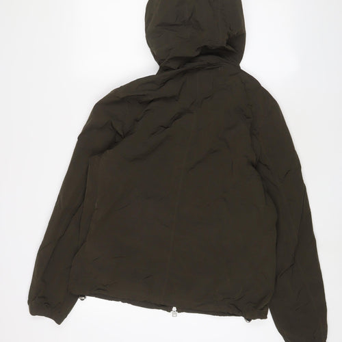 AllSaints Mens Green Jacket Size S Zip - Zip Pockets