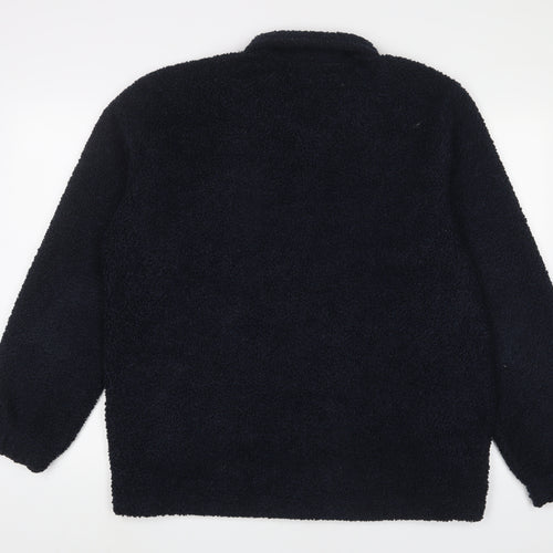 Larsson & Co Mens Blue Jacket Size L Zip