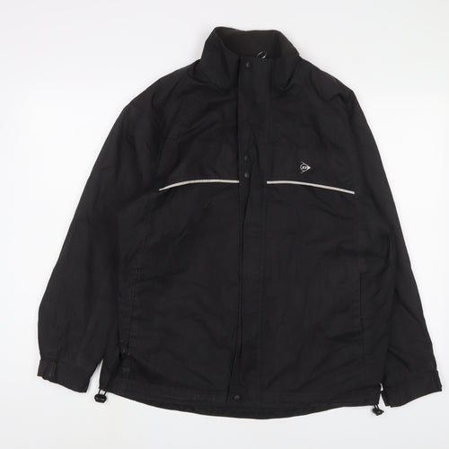 Dunlop Mens Black Jacket Size S Zip