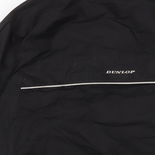 Dunlop Mens Black Jacket Size S Zip