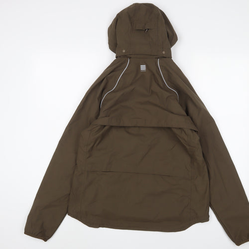 Landsend Womens Brown Jacket Size S Zip