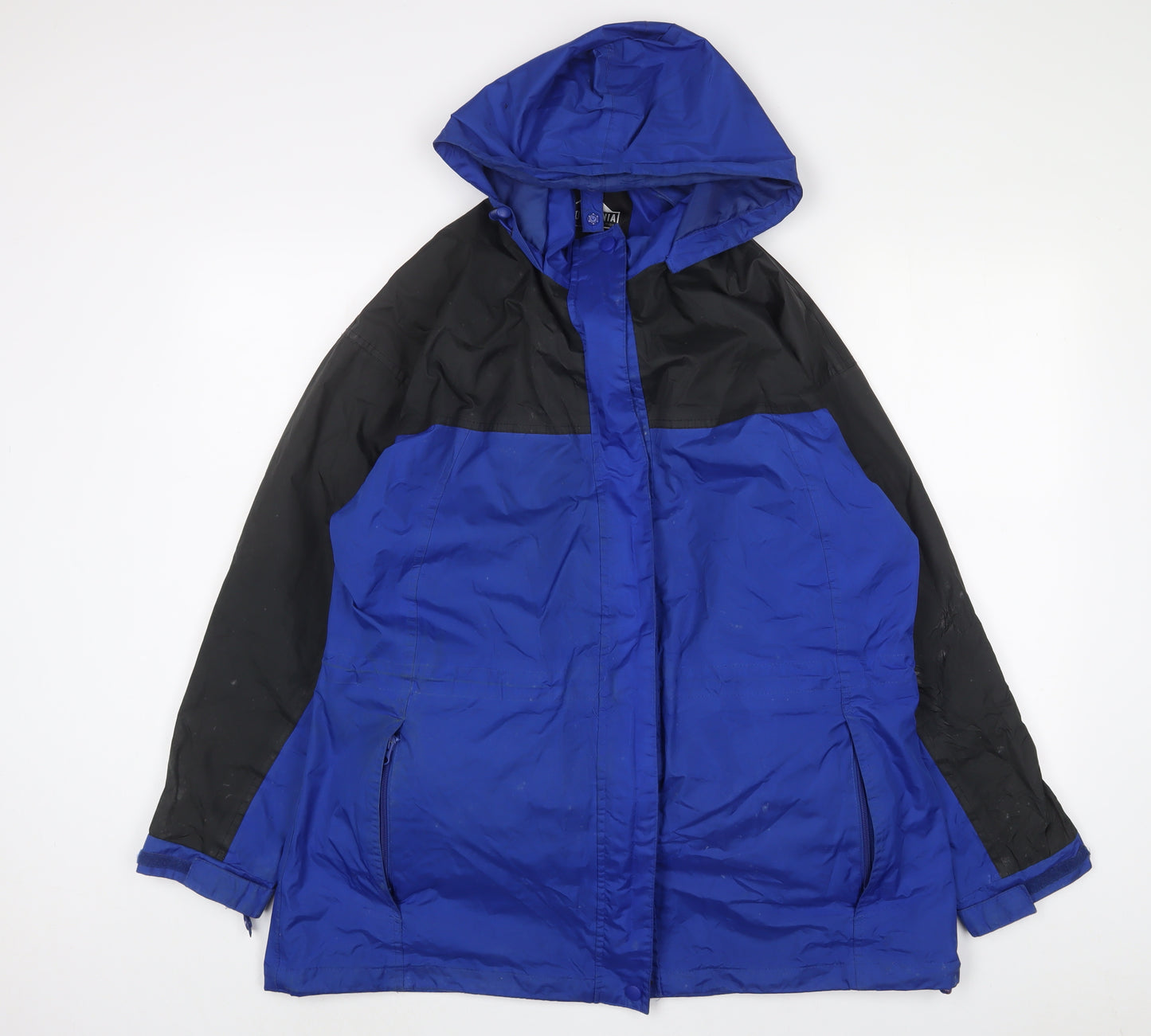 Snowdonia Womens Blue Jacket Coat Size 16 Zip
