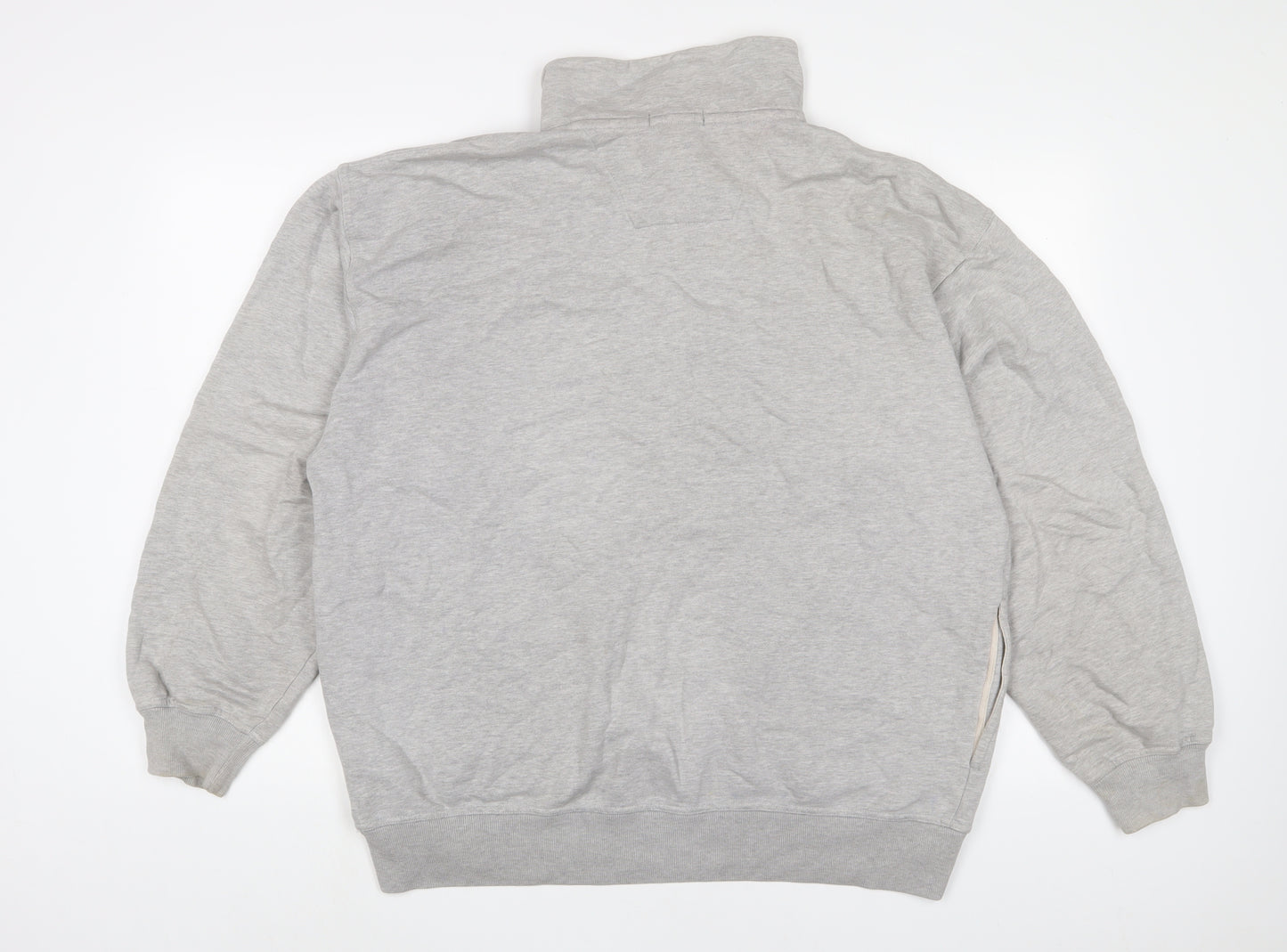Nautica Mens Grey Cotton Pullover Sweatshirt Size L