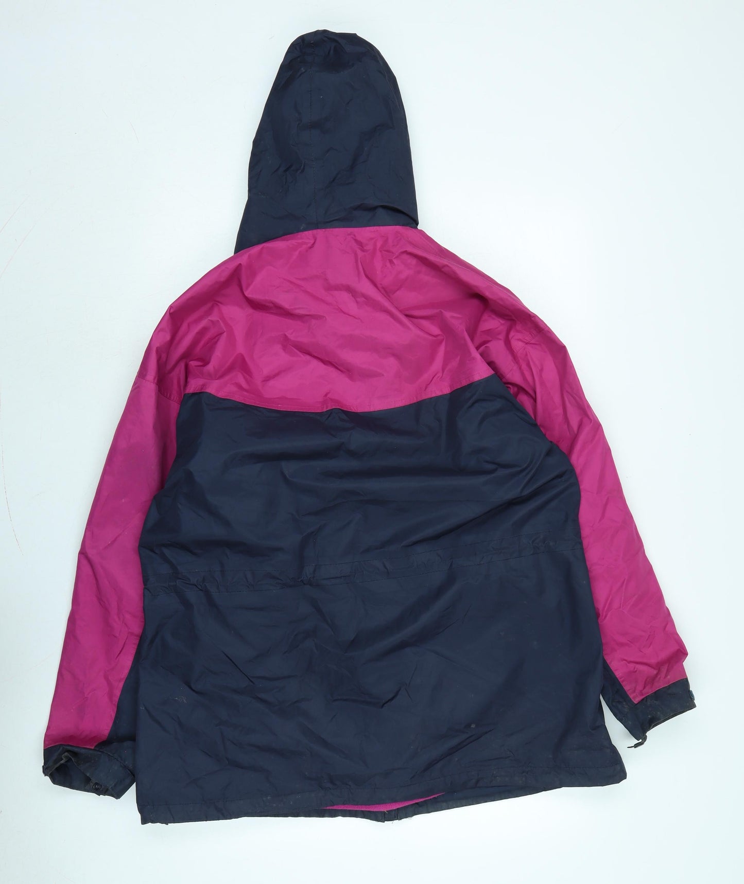 Snowdonia Womens Blue Anorak Coat Size 16 Zip - Logo