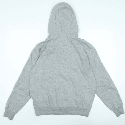 alcott Mens Grey Cotton Pullover Hoodie Size M - Alcott