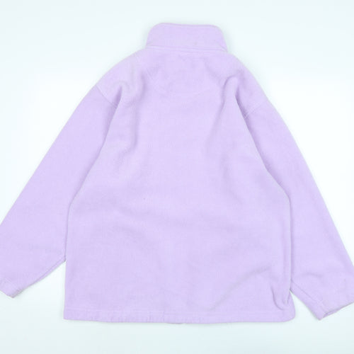 Neutral territory Womens Purple Jacket Size M Zip - Logo