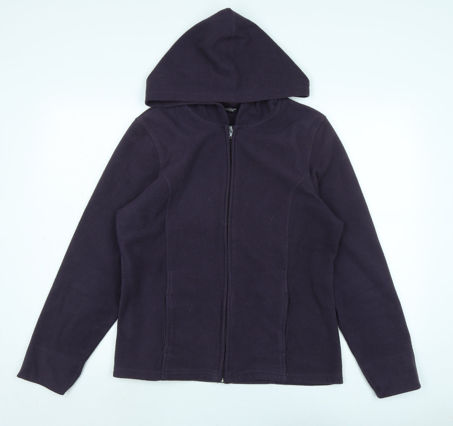 La Redoute Womens Purple Jacket Size M Zip - Logo
