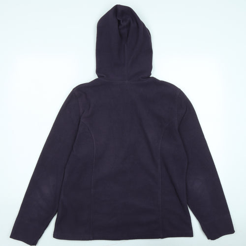 La Redoute Womens Purple Jacket Size M Zip - Logo