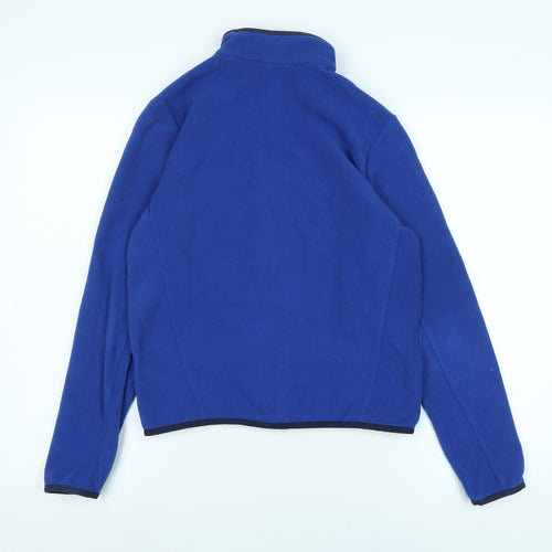 Decathalon Boys Blue Jacket Size 12-13 Years Zip - Quechua