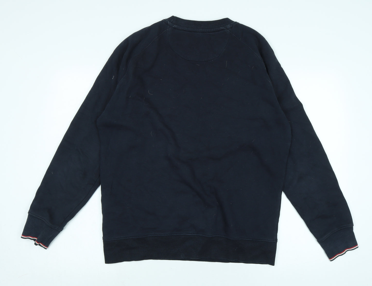 celio* Womens Blue Cotton Pullover Sweatshirt Size M - C'est La vie