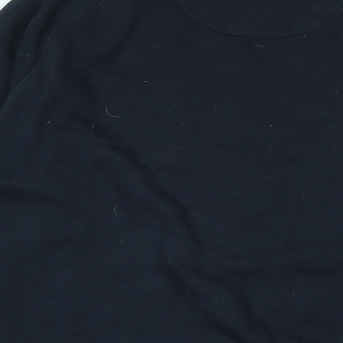 celio* Womens Blue Cotton Pullover Sweatshirt Size M - C'est La vie