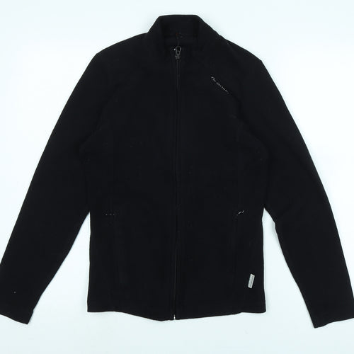 DECATHLON Womens Black Jacket Size S Zip - Quechua