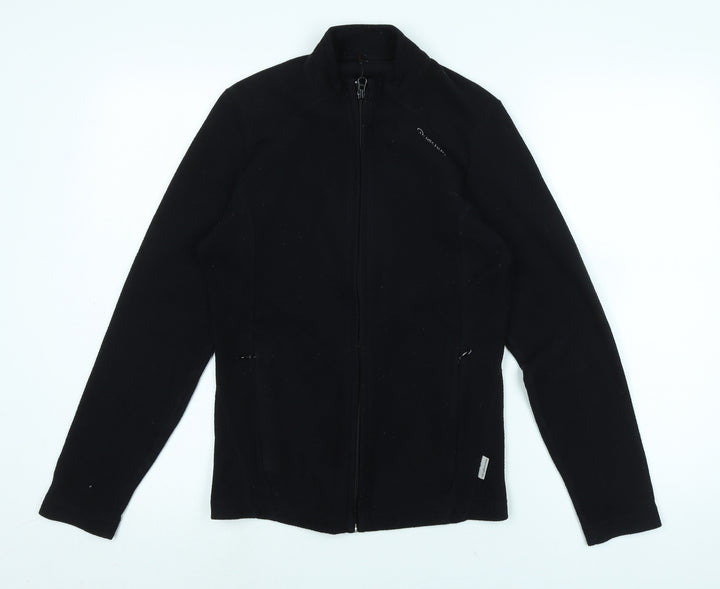DECATHLON Womens Black Jacket Size S Zip - Quechua
