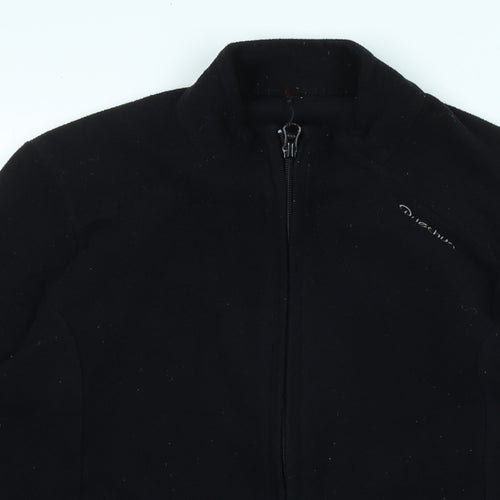 DECATHLON Womens Black Jacket Size S Zip - Quechua