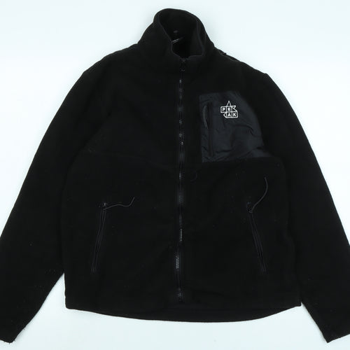 Peak Mens Black Jacket Size XS Zip - PEAK