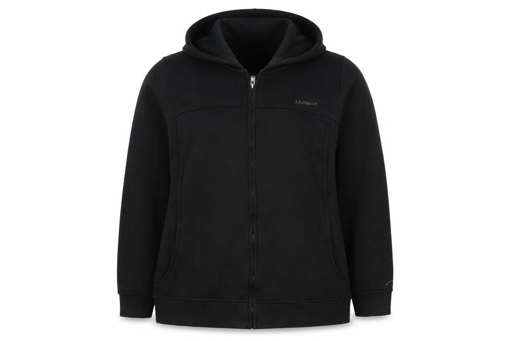 LA Gear Womens Black Jacket Size 18 Zip - Logo