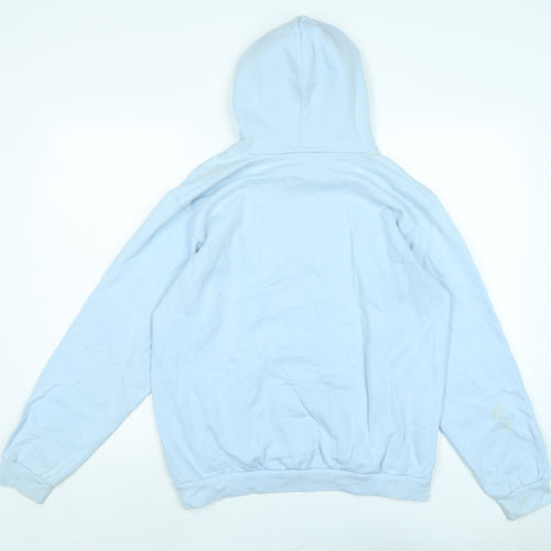 Covt Womens Blue Cotton Pullover Hoodie Size L - Universidad Salamanca