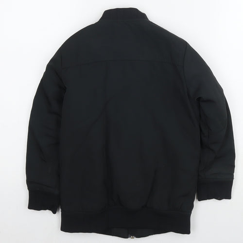 NEXT Boys Black Jacket Size 6 Years Zip