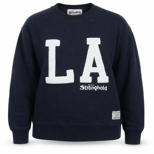 Stronghold Womens Blue Cotton Pullover Sweatshirt Size XS Pullover - Los Angeles