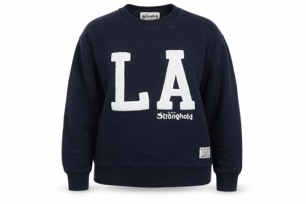 Stronghold Womens Blue Cotton Pullover Sweatshirt Size XS Pullover - Los Angeles