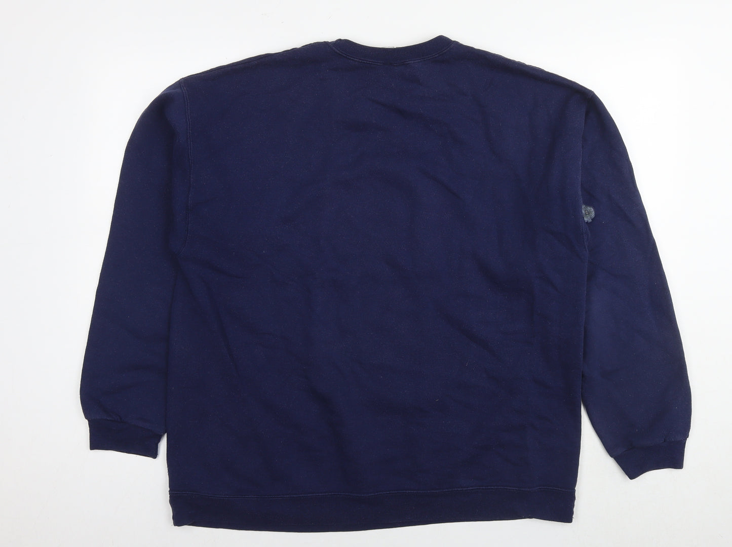 Hanes Womens Blue Cotton Pullover Sweatshirt Size M Pullover - Panama City Beach