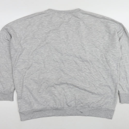 Disney Womens Grey Polyester Pullover Sweatshirt Size 16 Pullover - Pluto Size 16-18