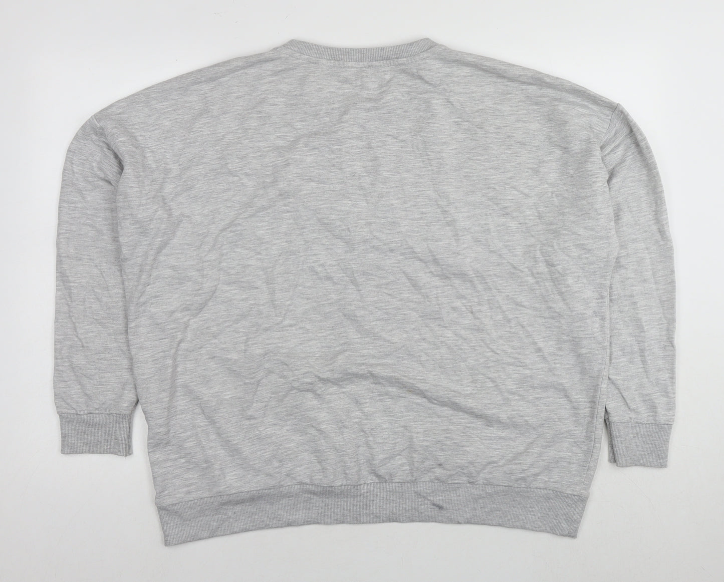 Disney Womens Grey Polyester Pullover Sweatshirt Size 16 Pullover - Pluto Size 16-18