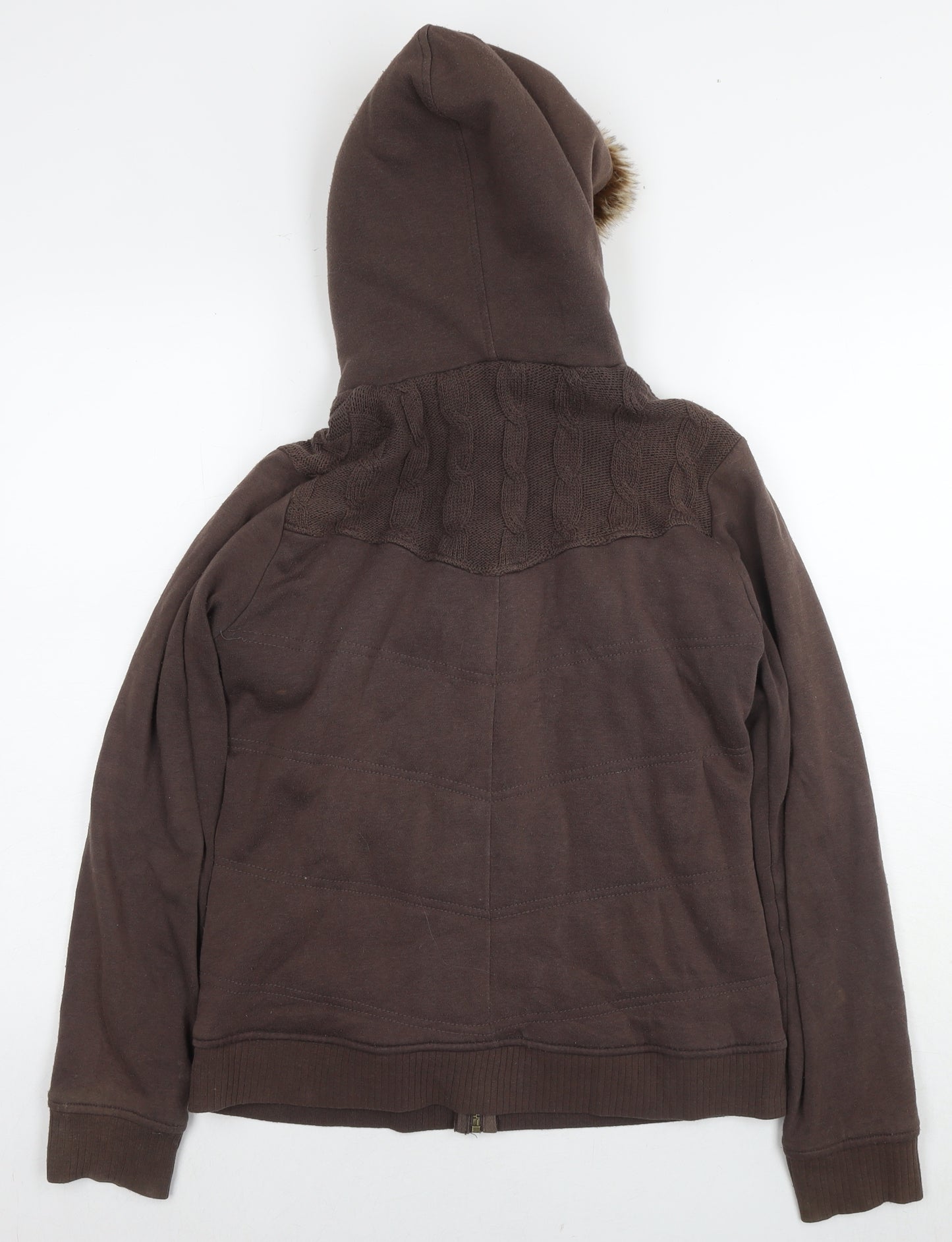 ROXY Womens Brown Jacket Size L Zip