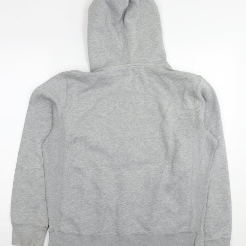 Nike Mens Grey Cotton Pullover Sweatshirt Size M