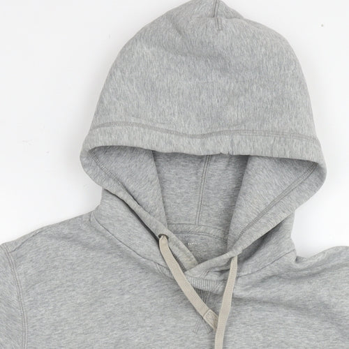 Nike Mens Grey Cotton Pullover Sweatshirt Size M