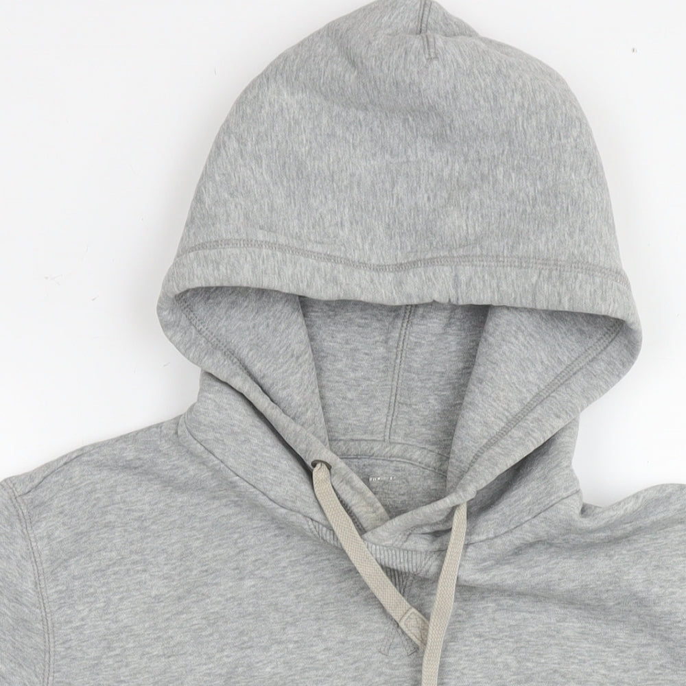 Nike Mens Grey Cotton Pullover Sweatshirt Size M