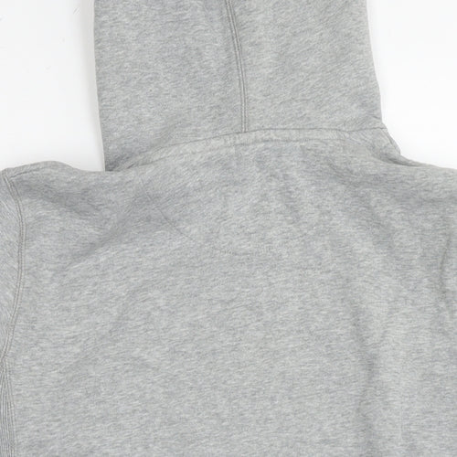 Nike Mens Grey Cotton Pullover Sweatshirt Size M