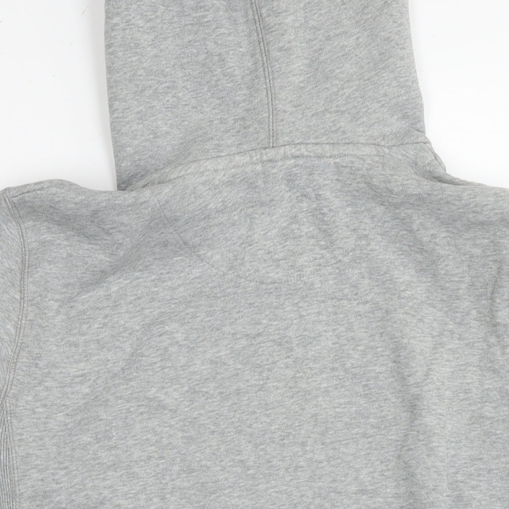 Nike Mens Grey Cotton Pullover Sweatshirt Size M
