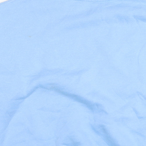 New Orleans Mens Blue Polyester Pullover Sweatshirt Size XS - Logo