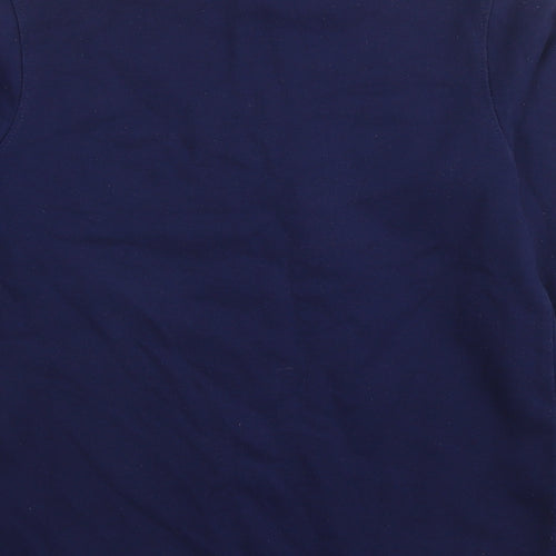 Umbro Boys Blue Cotton Pullover Sweatshirt Size 12-13 Years Pullover - Logo