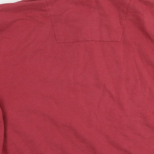 White Stuff Womens Red Cotton Pullover Sweatshirt Size L Pullover
