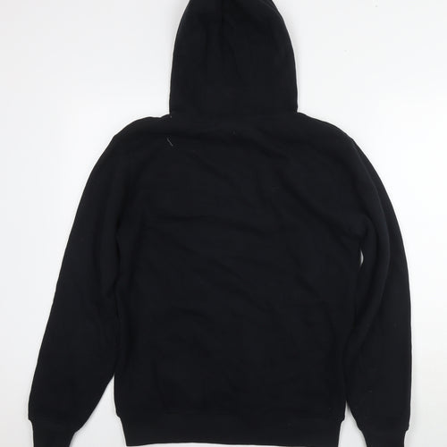 ellesse Womens Black Cotton Pullover Sweatshirt Size 10 Pullover - Logo