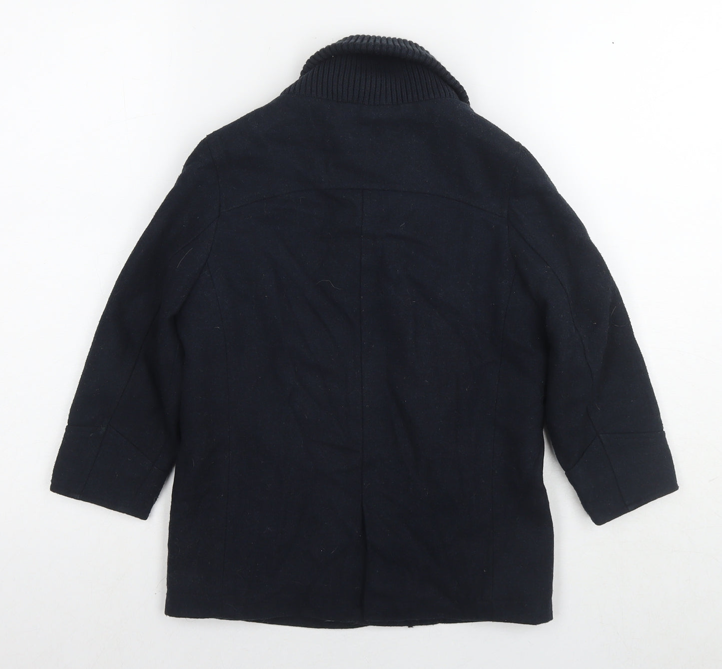 J Jeans Boys Blue Pea Coat Coat Size 5 Years Button