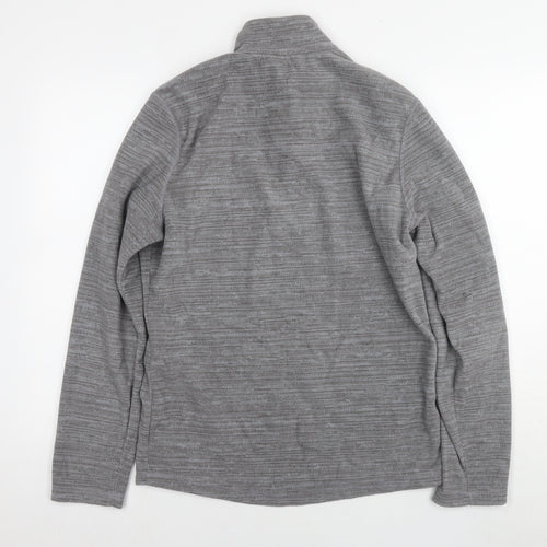 Quechua Womens Grey Polyester Pullover Sweatshirt Size M Pullover