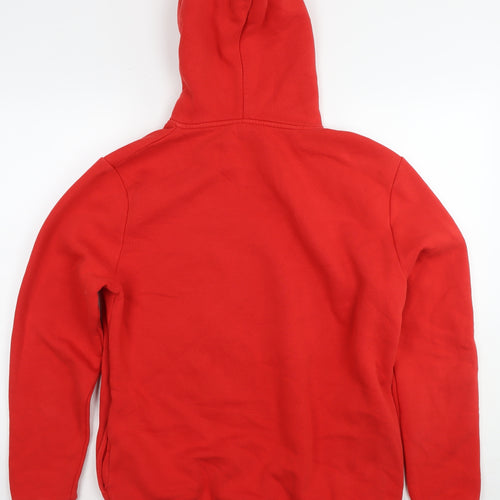 Liverpool FC Mens Red Cotton Pullover Hoodie Size L - Liverpool Football Club Champions