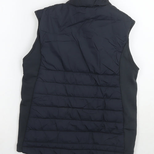 Quechua Boys Black Gilet Waistcoat Size 10-11 Years Zip