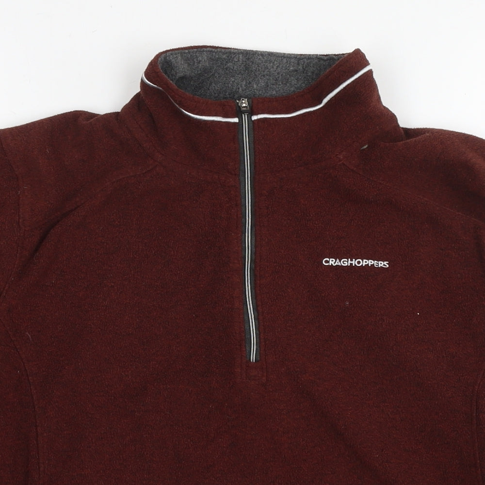 Craghoppers Mens Brown Polyester Pullover Sweatshirt Size L