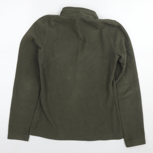 The North Face Womens Green Polyester Pullover Sweatshirt Size XS Pullover