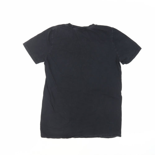 Suicide Squad Womens Black Cotton Basic T-Shirt Size S Crew Neck