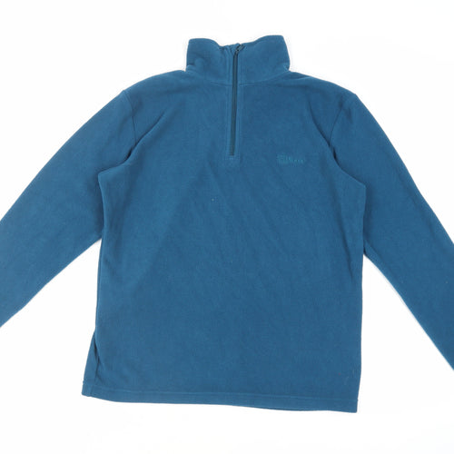 Hi Gear Mens Blue Polyester Pullover Sweatshirt Size XS - Logo